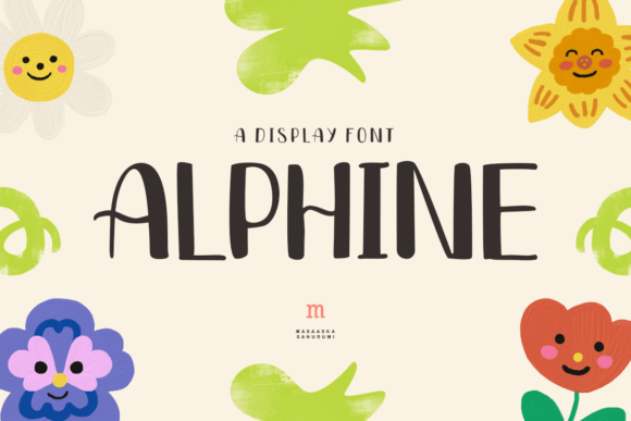 Alphine: A Playful Display Font That Stands Out in Fast-Scrolling Feeds