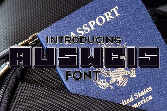 Ausweis: The Display Font That Makes Your Headlines Instantly Recognizable