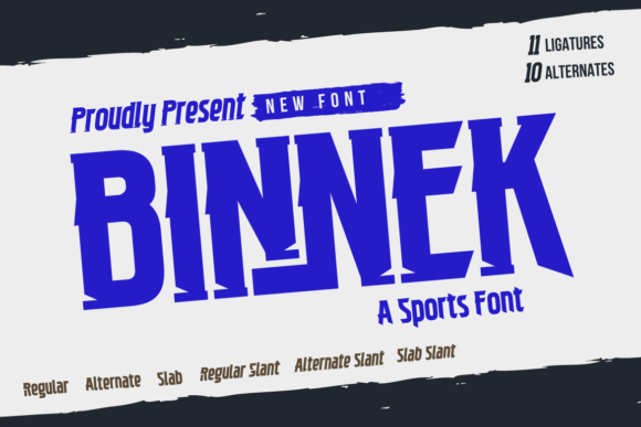Binnek: A Bold Display Font That Elevates Digital Headlines