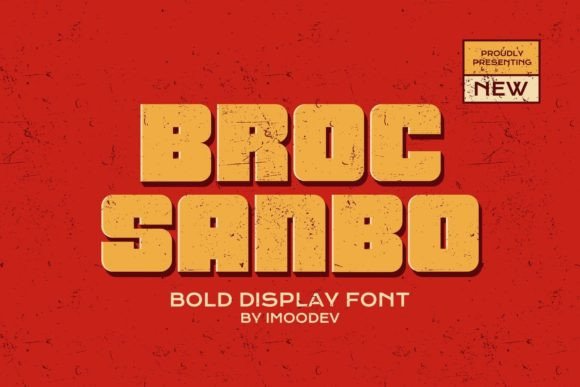 Broc Sanbo: A Display Font That Demands Space—and Delivers