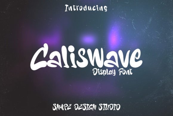 Caliswave: A Display Font That Makes Your Headlines Pop