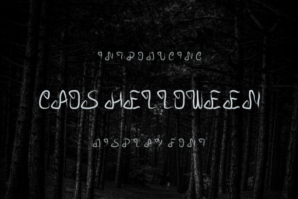 Caos Helloween: A Bold Display Font That Fits Real Web Projects