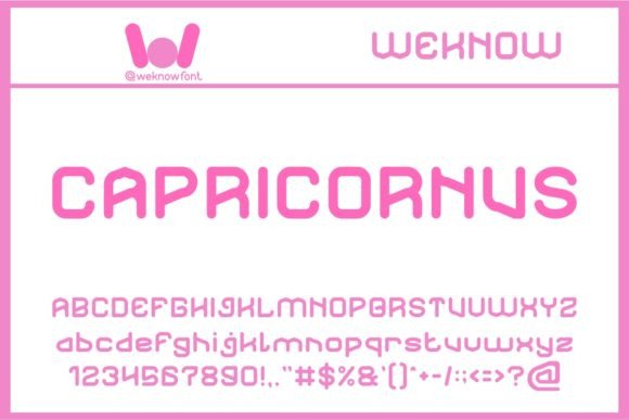 Capricornus: A Techno-Sci-Fi Display Font That Anchors Bold Brand Identities