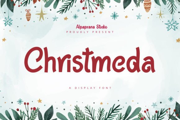 Christmeda: A Playful Display Font That Makes Your Brand Feel Intentional