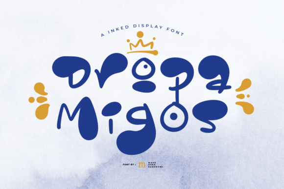 Dropa Migos: A Playful Display Font for Editorial Charm