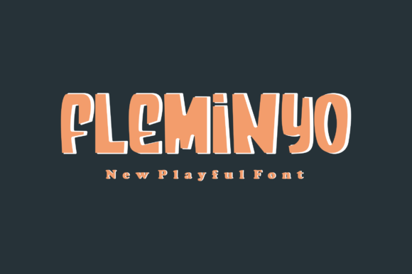 Fleminyo: A Display Font for Editorial Elegance