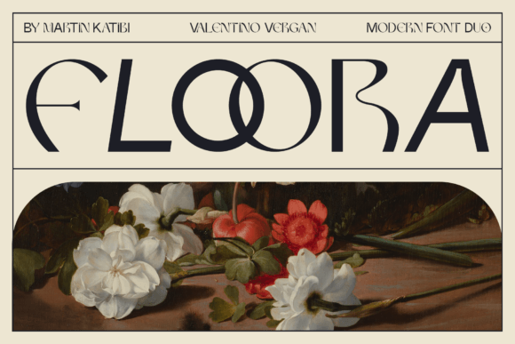 Floora: A Display Font That Bridges Contrast and Charm