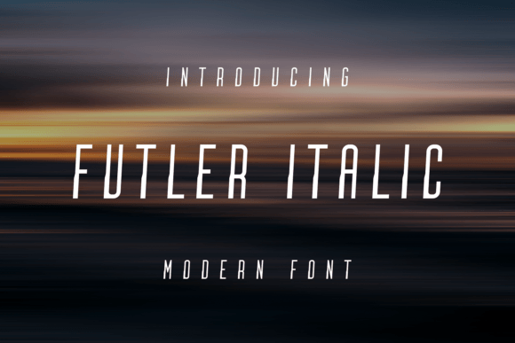 Futler Italic: A Display Font That Feels Like a Creative Spark