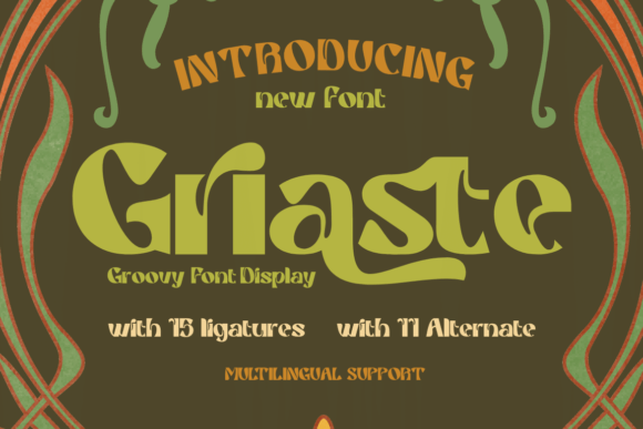 Griaste: A Display Font That Elevates Editorial Design