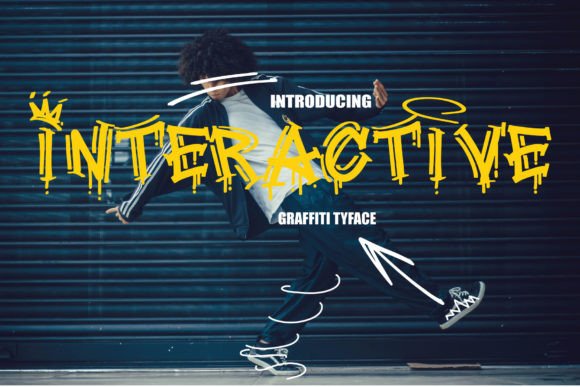 Interactive Font: A Display Typeface That Adds Urban Cool to Your Brand