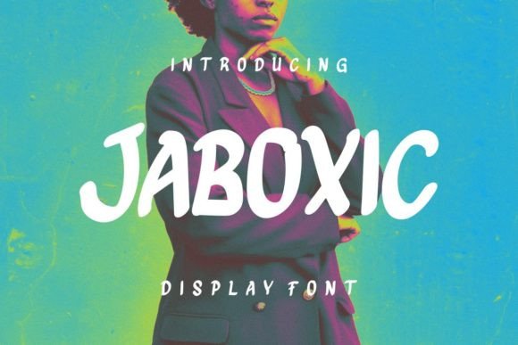 Jaboxic: A Display Font That Adds Personality to Real Brand Work