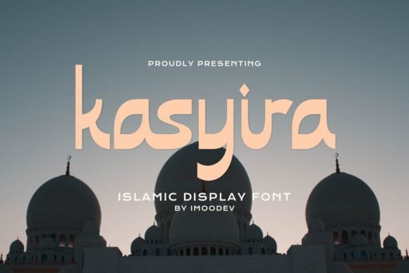 Kasyiro: A Display Font with Quiet Islamic Typographic Grace