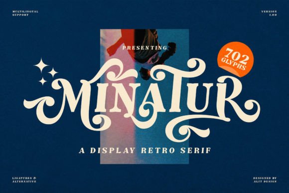 Minatur: A Display Font That Elevates Your Brand