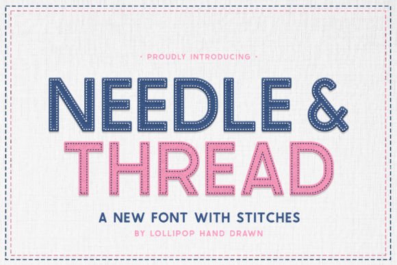 Needle and Thread: A Display Font with Editorial Soul
