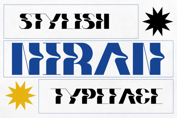 Niran: A Display Typeface That Makes Headlines Feel Alive