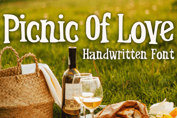 Picnic of Love: A Handwritten Display Font That Feels Human