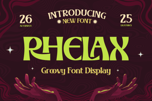 Rhelax: A Premium Display Font for Scroll-Stopping Marketing