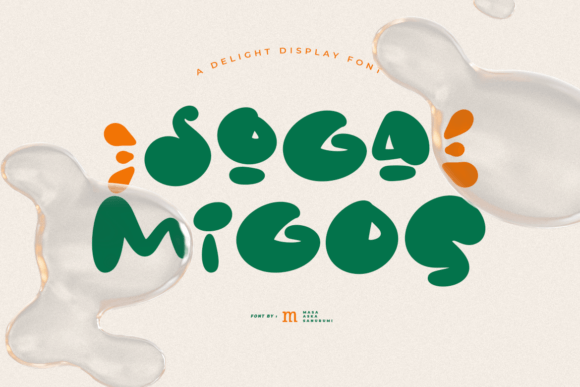 Soga Migos: A Playful Display Font That Feels Like a Smile
