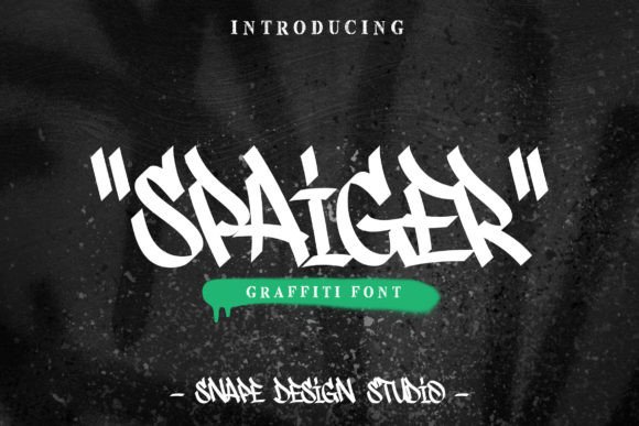 Spaiger: A Display Font That Gives Your Brand Street-Smart Polish
