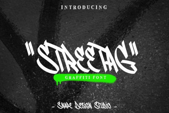 Streetag: A Display Font That Brings Urban Energy to Real Branding