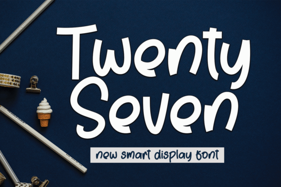 Twenty Seven: A Display Font That Breathes Quiet Confidence