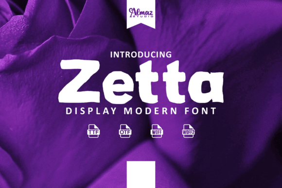 Zetta: A Playful Display Font That Lifts Your Brand